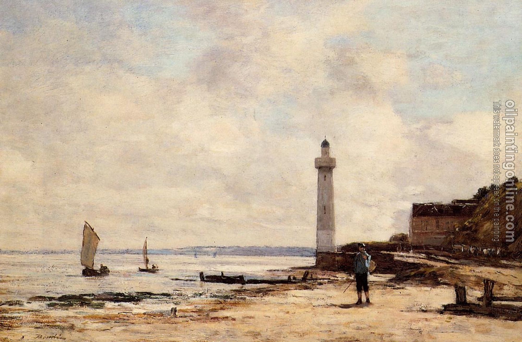 Boudin, Eugene - The Honfleur Lighthouse